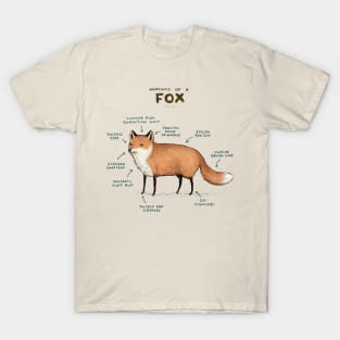 Anatomy of a Fox T-Shirt